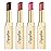 Depuplum 4Pc Hydrate Lipstick for Women Dark Red Hot Pink Nude Pink Moisture Lipstick Lip Gloss Long Lasting Lipsticks for Dry Lips, DM65/68/89/95