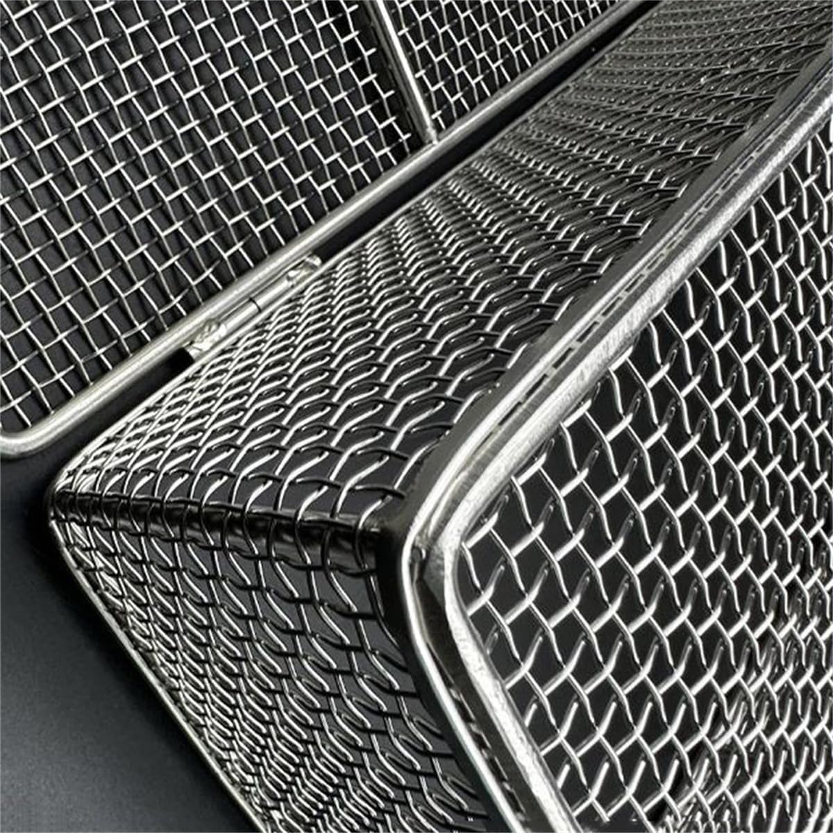 Cesta de esterilización de Acero Inoxidable 304 con Tapa, cestas para la esterilización de Instrumentos médicos, Bandeja para Instrumentos y cestas de Malla Perforada,50×30×20 cm