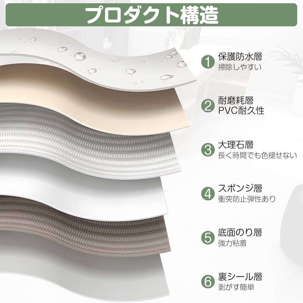 フロアタイル 大理石調 置くだけ 接着剤不要 貼ってはがせる リメイクシート 接着剤不要で賃貸OK!人気の大理石調フロアタイルで簡単模様替え