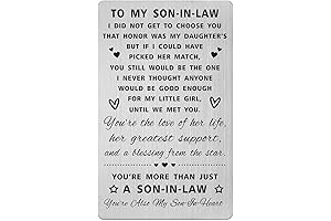 SOUSYOKYO Son-in-Law Gift, a Cherished Keepsake from Mother-in-Law