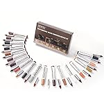 DEWEL Wood Furniture Markers & Filler Sticks Repair Kit, New Improved 18 Colors Touch Up Markers and Wax Sticks - Cover Damaged Wooden Surface and Floor, for Pet Scratches, Stains, Cracks and Dents