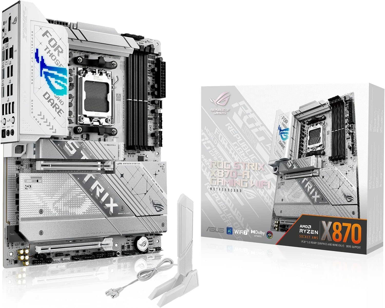 Amazon | ASUS AMD AM5 AMD X870 ATX マザーボード Ryzen™ 9000 &8000