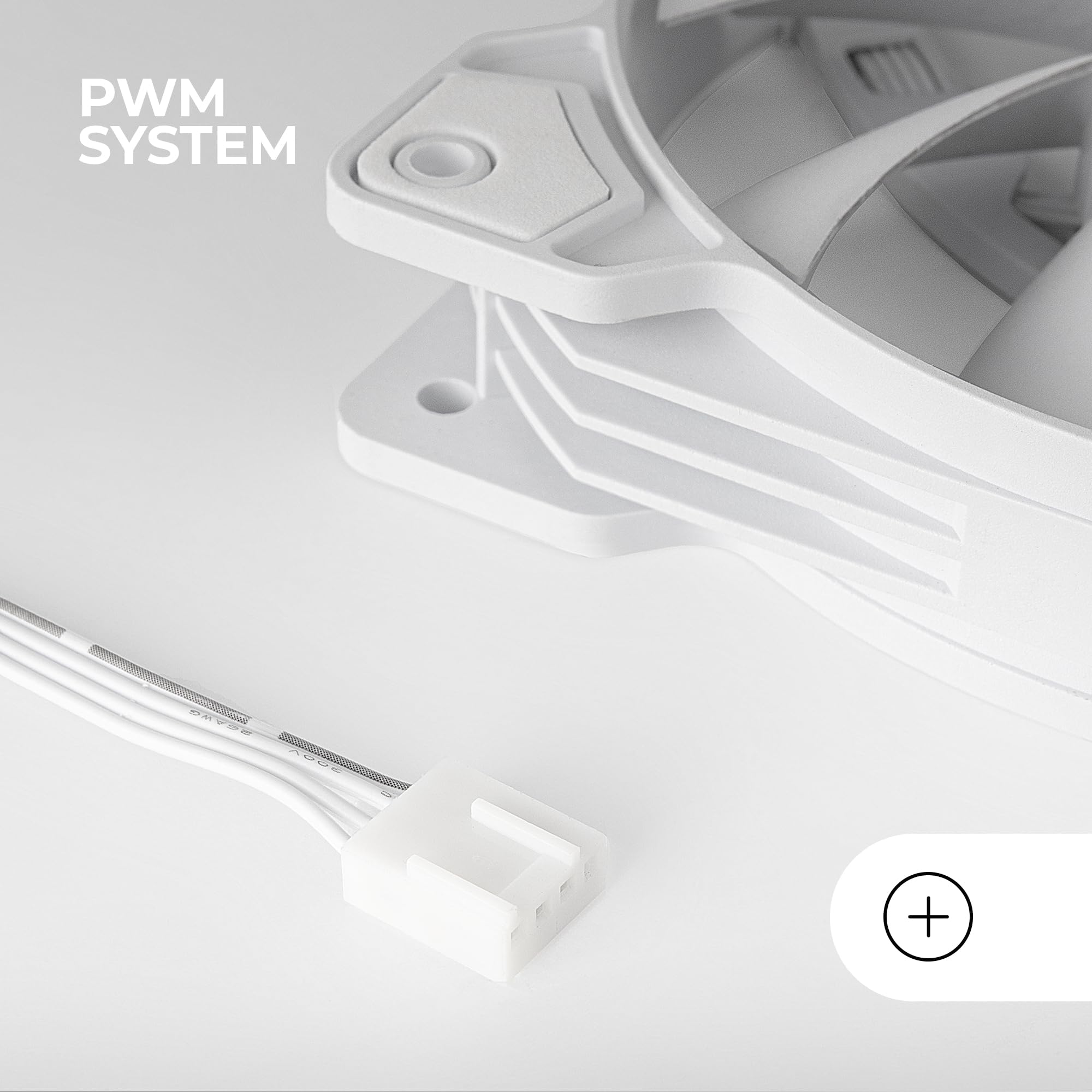 Mars Gaming MFD, Ventilador 120mm CHROMA RGB Dual Automático, Ultra Silencioso 14dB, Conexión Molex 4PIN, Sistema Antivibraciones, Transparente — view 63