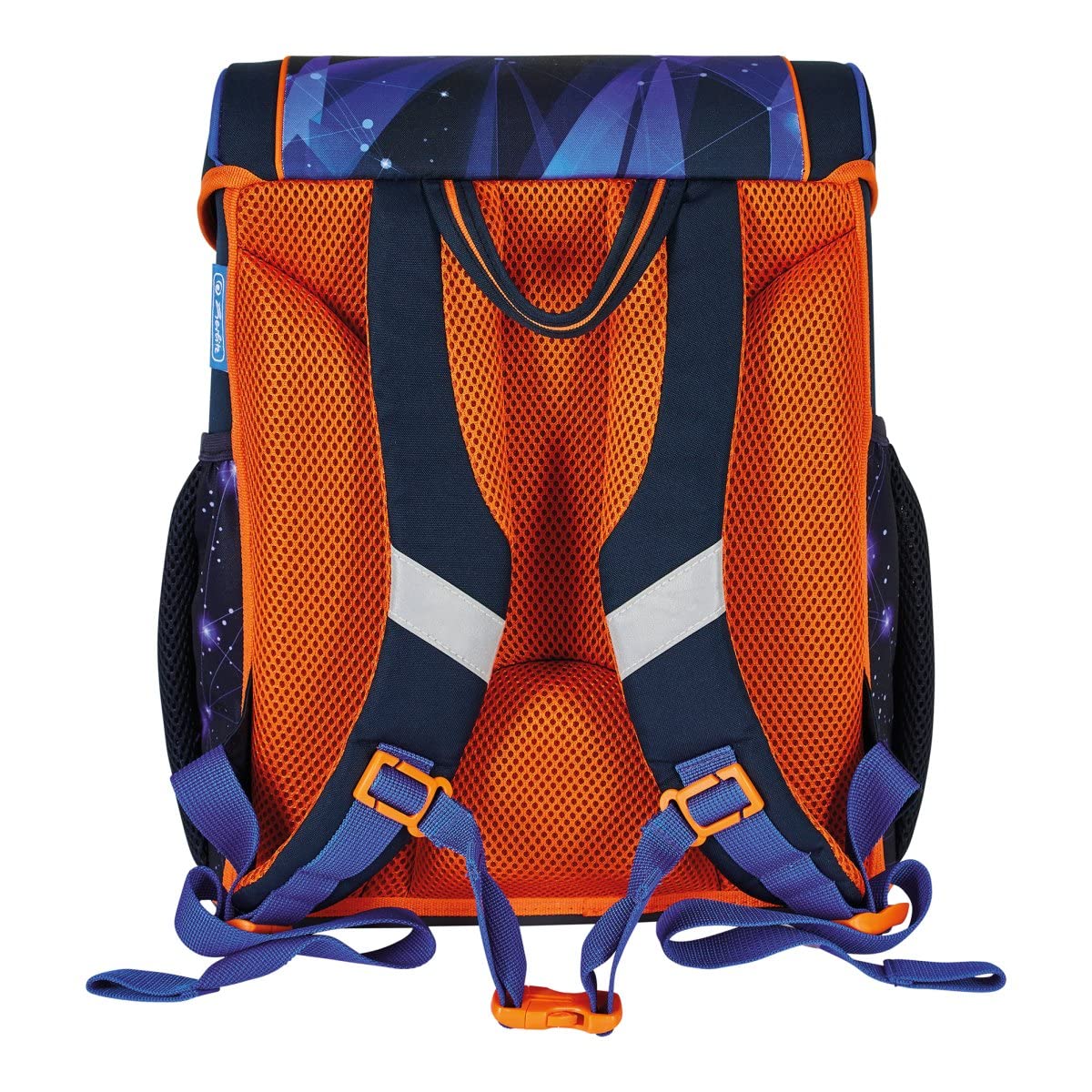 Herlitz Plecak szkolny Loop Młodzieżowy Tornister Torba na plecy | Pojemność 16L | Męski Damski Unisex Sportowy | Dla Ucznia Studenta Na co dzień | Pojemny Wytrzymały | Galaxy Games
