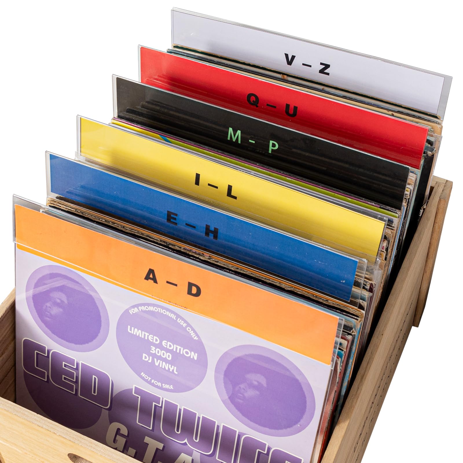 理念浸透プログラム テキスト・CD・DVDセット Amazon.com : sdroceRyaM Acrylic Vinyl Record Dividers A-Z Alphabet