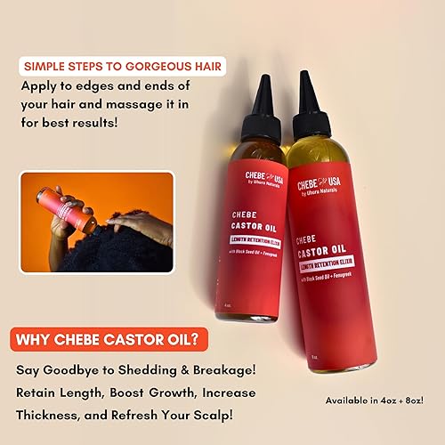 Miniatura 5 de Kibbeh Aceite para el cabello (8 onzas) - Mezcla activadora del crecimiento