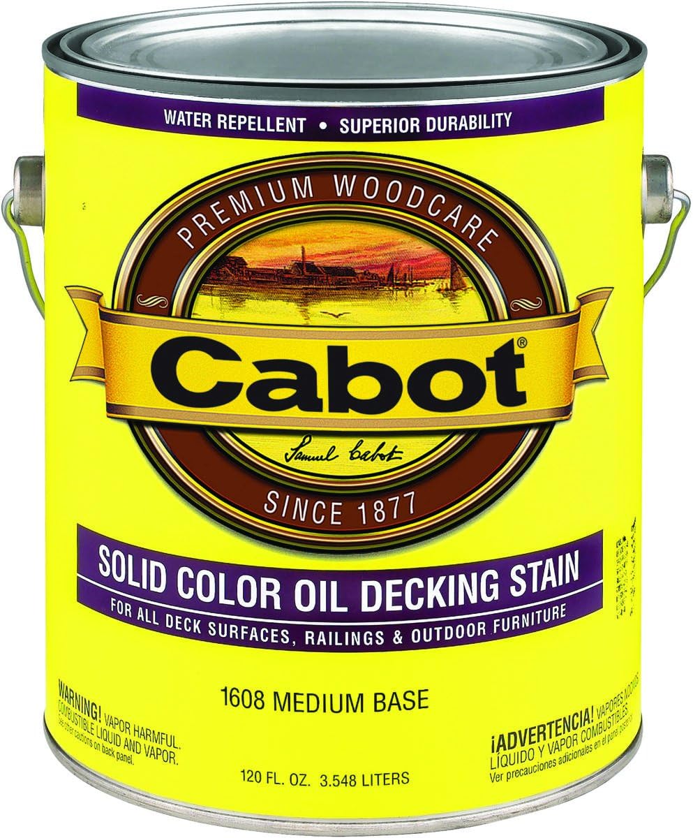 CABOT 1608 Oil Based Solid Color Decking Stain