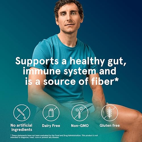 Miniatura 5 de Puori Suplemento dietético de probióticos y prebióticos - 13 mil millones de UFC x 30 porciones - Apoya la salud inmune y digestiva - Fibra 0.14 oz,