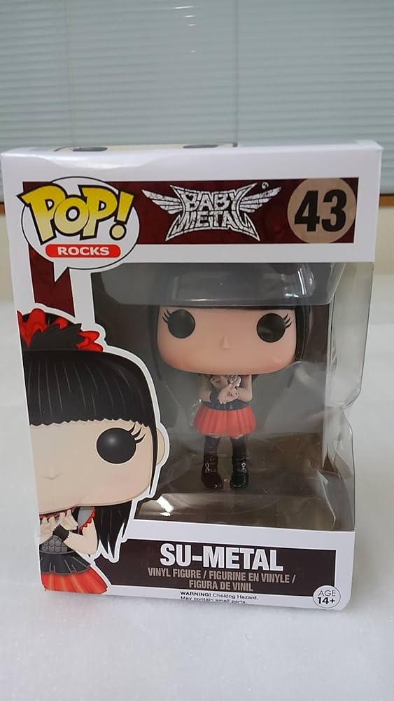 FUNKO POP! ベビーメタル　SU-L 中元すず香　フィギュア Funko POP! BABYMETAL SU-METAL Nakamoto Suzuka plush figure