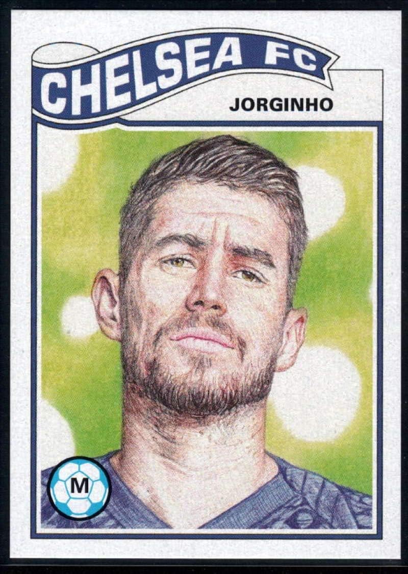 2020 Topps The UCL Living Set UEFA Champions League #119 Jorginho Chelsea FC Official Soccer Futbol Trading Card LIMITED PRINT RUN