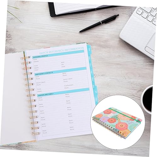 Miniatura 9 de STOBOK 1 agenda 2022, cuaderno de planificación de escritorio 2022, diario diario 2022, libro de planificación mensual, planificador de bolsillo