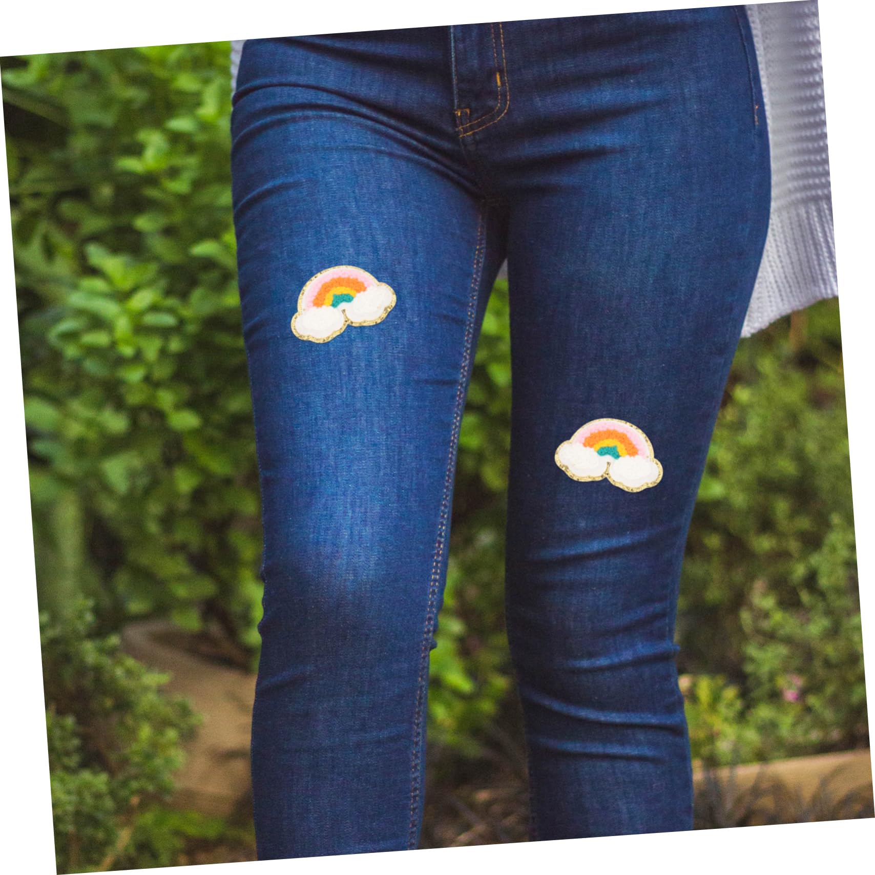 Uonlytech 3 Set Toppe Decorative Chenille Per Abbigliamento Da Patches Termoadesivi E Cucibili Per Jeans E Magliette Materiale Sicuro E Resistente Facili Da Applicare 8 Pezzi*3