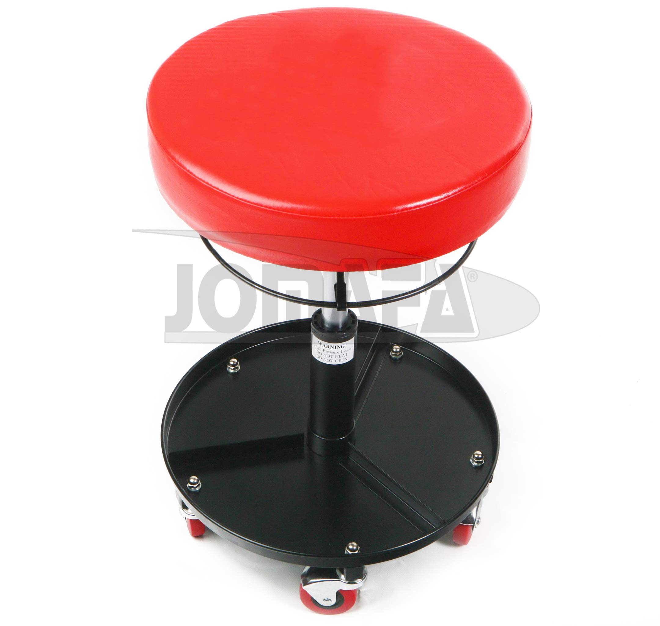 ASIENTO TABURETE NIVELABLE PARA TALLER MECANICO CON RUEDAS 360 GRADOS