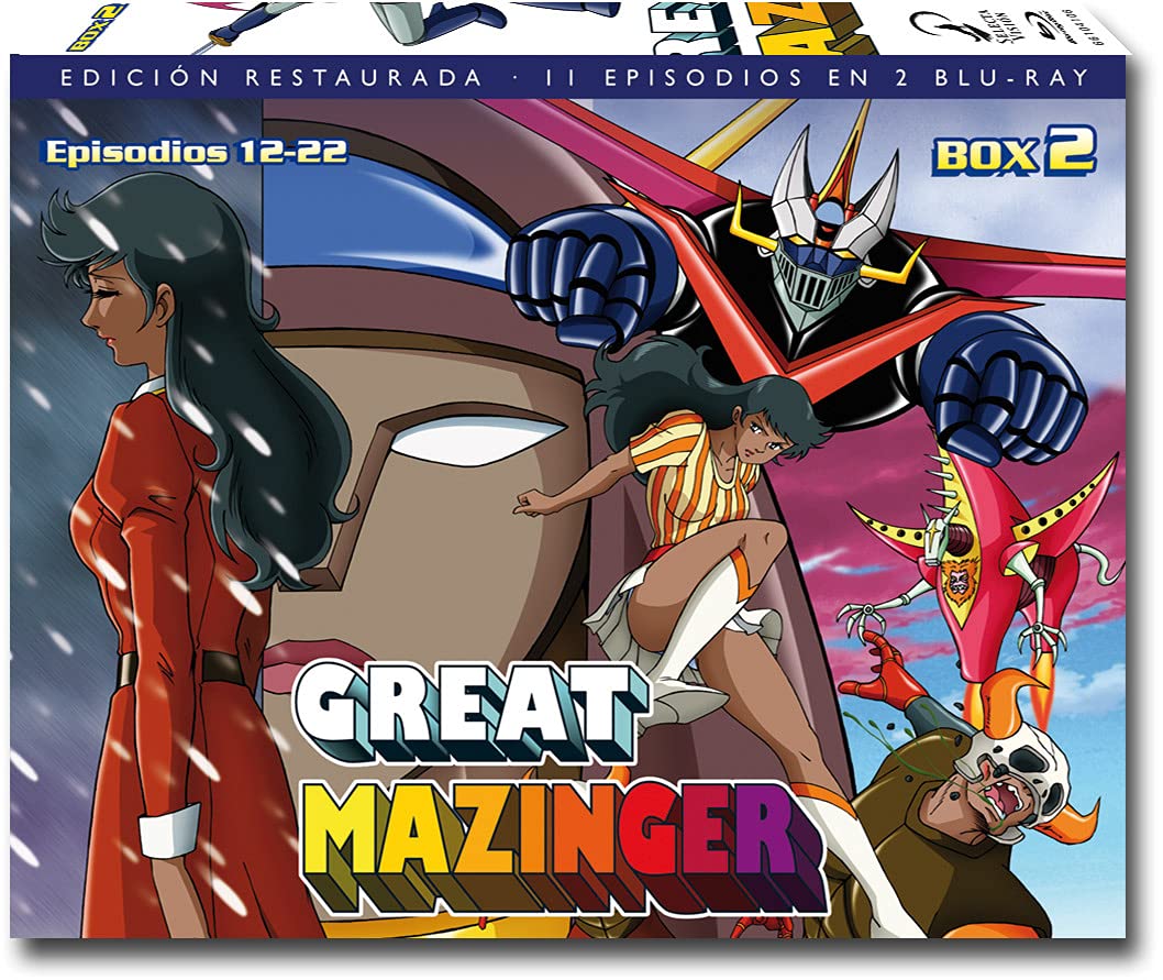 Amazon: Great Mazinger - Box 2: DVD et Blu-ray: Blu-ray