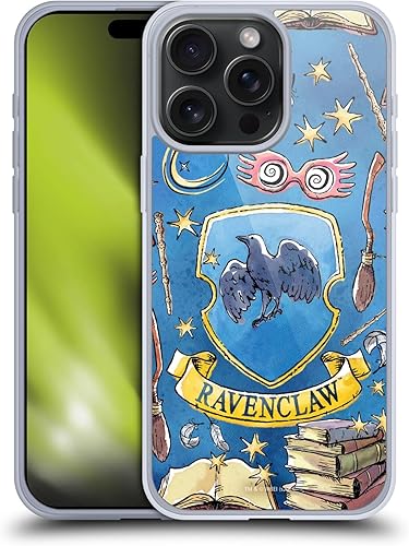 Vista 45 de Head Case Designs Funda de gel suave con licencia oficial de Harry Potter Slytherin, diseño de Reliquias de la Muerte XIII compatible con Apple