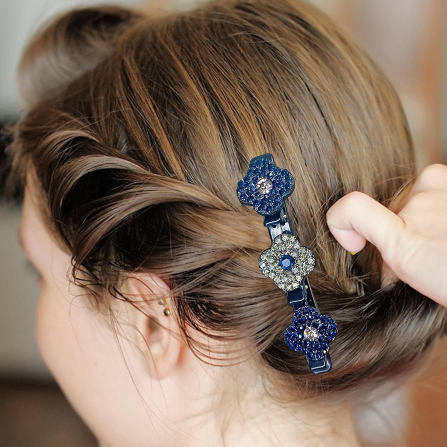 Amazon.co.jp: 四つ葉のクローバー ヘアピン ダックビル