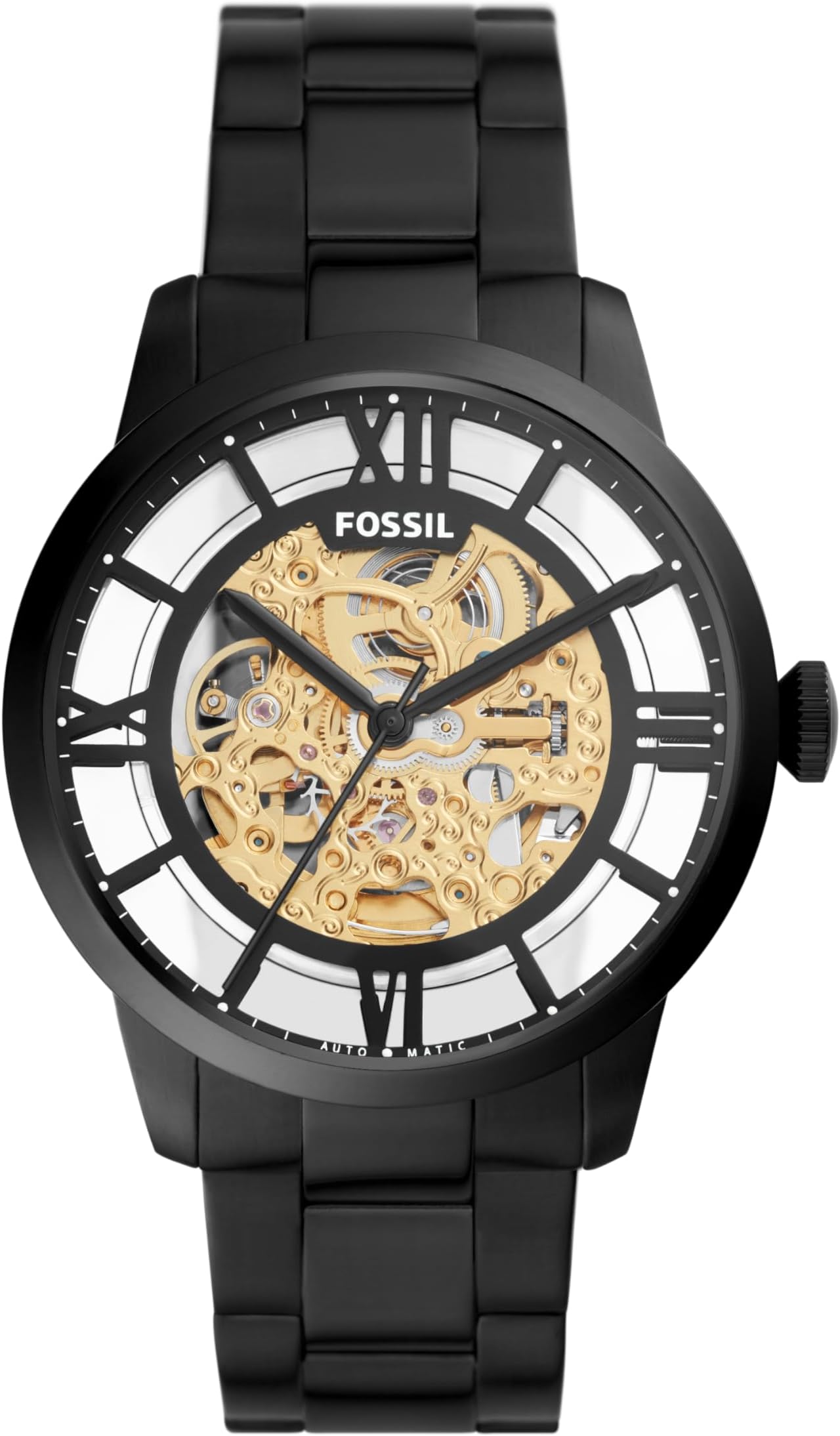 Fossil Townsman Analog Black Dial Men's Watch-ME3197