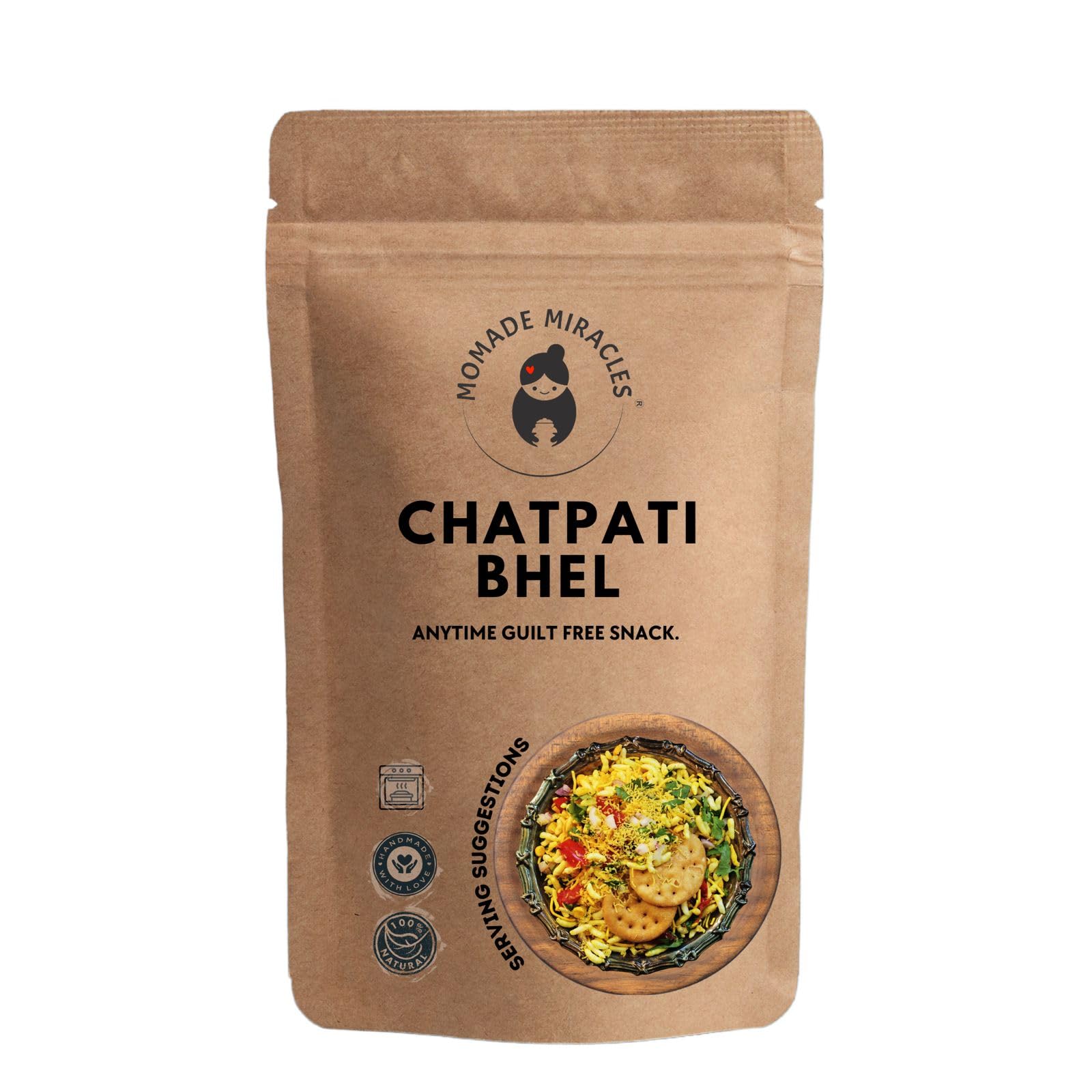Momade Miracles Chatpati Bhelpuri | Sweet & Spicy Bhel Mix | Mumbai-Style Street Snack Mix | Ready-to-Eat | Namkeen/Indian Snacks | Crispy & Authentic | 200g Pouch (B0D6RX8Q81) Amazon Price History, Amazon Price Tracker