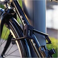 Antifurt pliabil pentru bicicletă ABUS Bordo 6000C cu suport SH - cod din 4 cifre - oțel călit - nivel de siguranță 10 - 90 cm 5