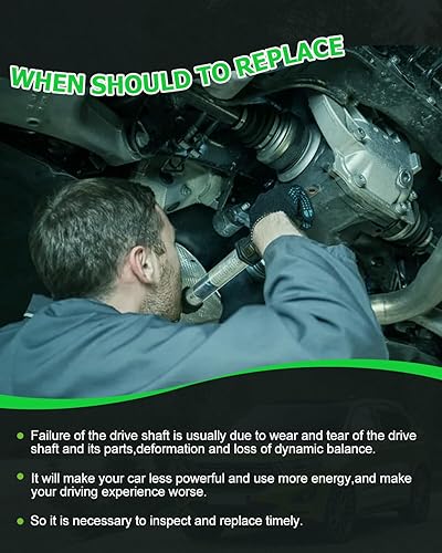 Miniatura 6 de SCITOO Eje de hélice del eje de transmisión compatible para Ford para Edge 2007-2013 para Lincoln MKX 2007-2013