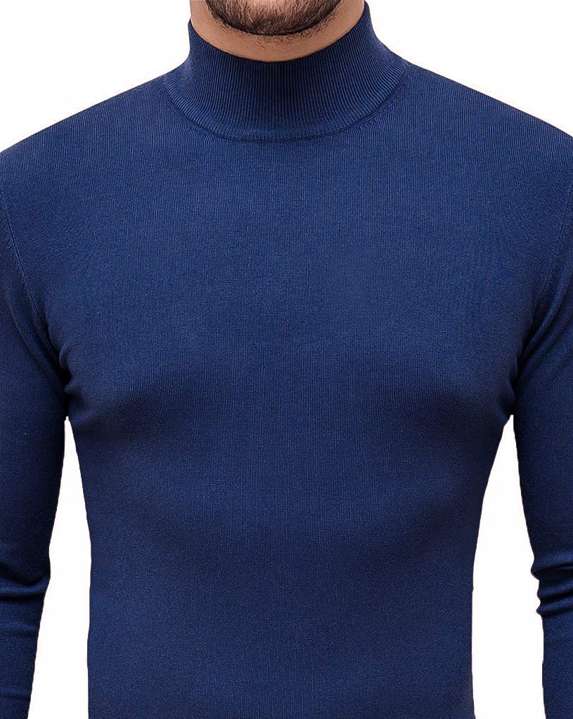 Evoga Maglioncino Golf Uomo Casual Lupetto Invernale
