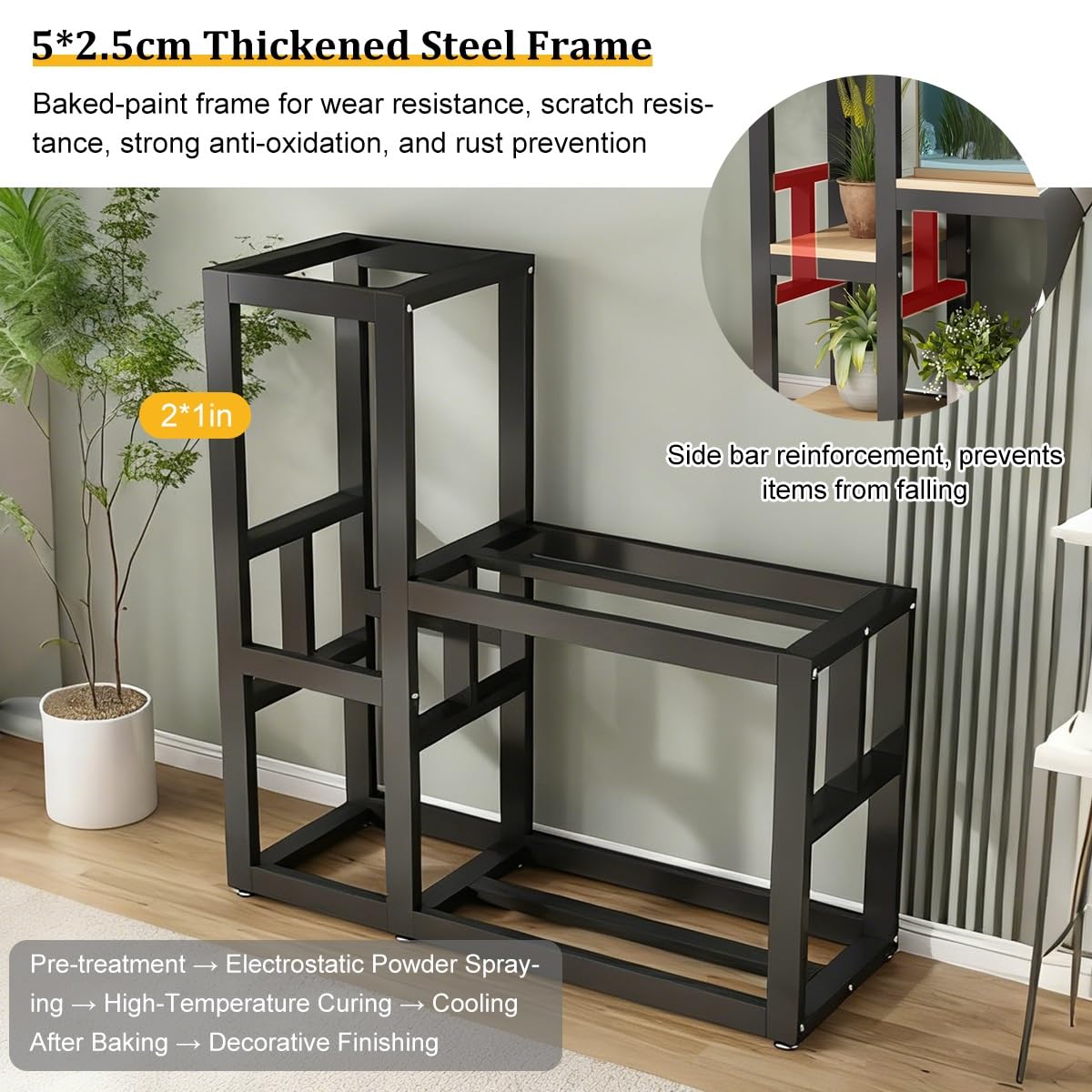 Supporto per Acquario in Legno Massello per 200L Mobile Acquario a Due Ripiani Supporto Robusto per Rettili Scaffale Portaoggetti Multifunzione per Casa Ufficio Studio(White,LxH90x40cm/35x16)