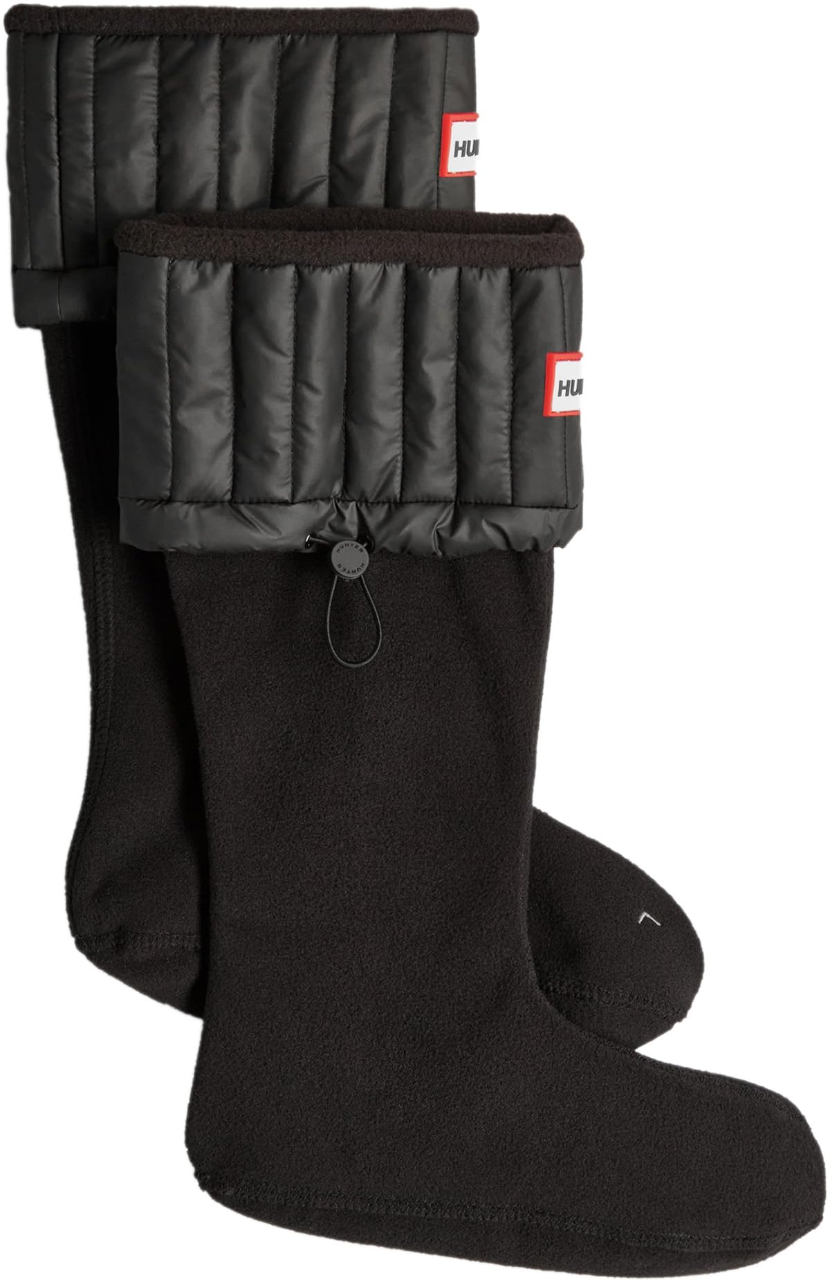 HunterWomens Tall Puffer Welly Socks Apparel Black Medium