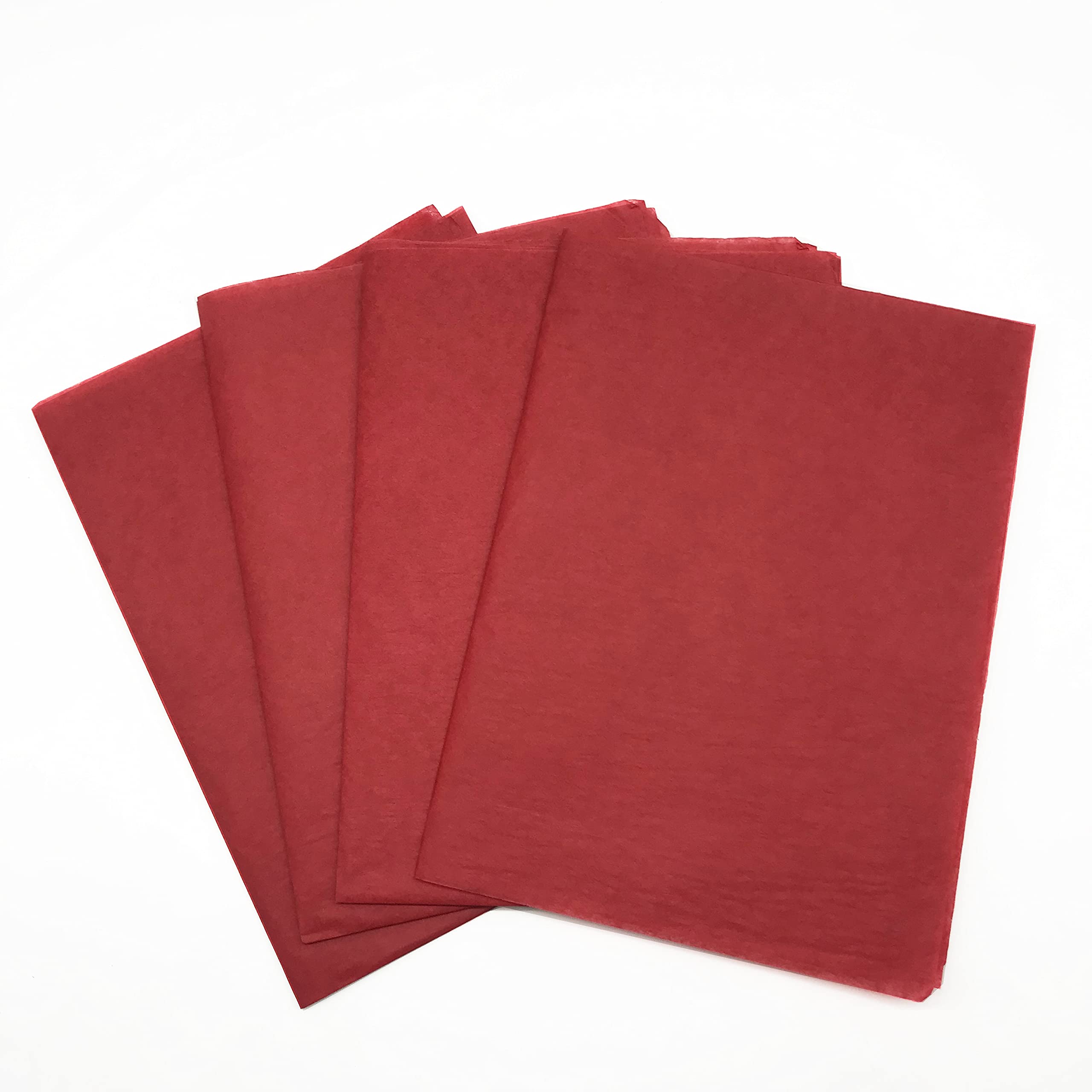 REDDOTGIFT® 50 Sheets Red Color Tissue Paper Gift Wrapping DIY Tissues 50x70cm…17 Grams,Acid Free for A Variety Of Craft, Art and Paper Projects,T-Shirt Wrap…. (Red, 50 * 70cm)