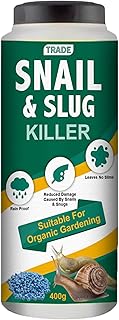 Trade Slug & Snail Killer in 400g – Ultra-strong Slug Pellets for Garden Slug Repellent – Ultra Strong Snail Repellent for Use Around Organic Gardening - Nematodes for Slugs and Snails (1 Pack)