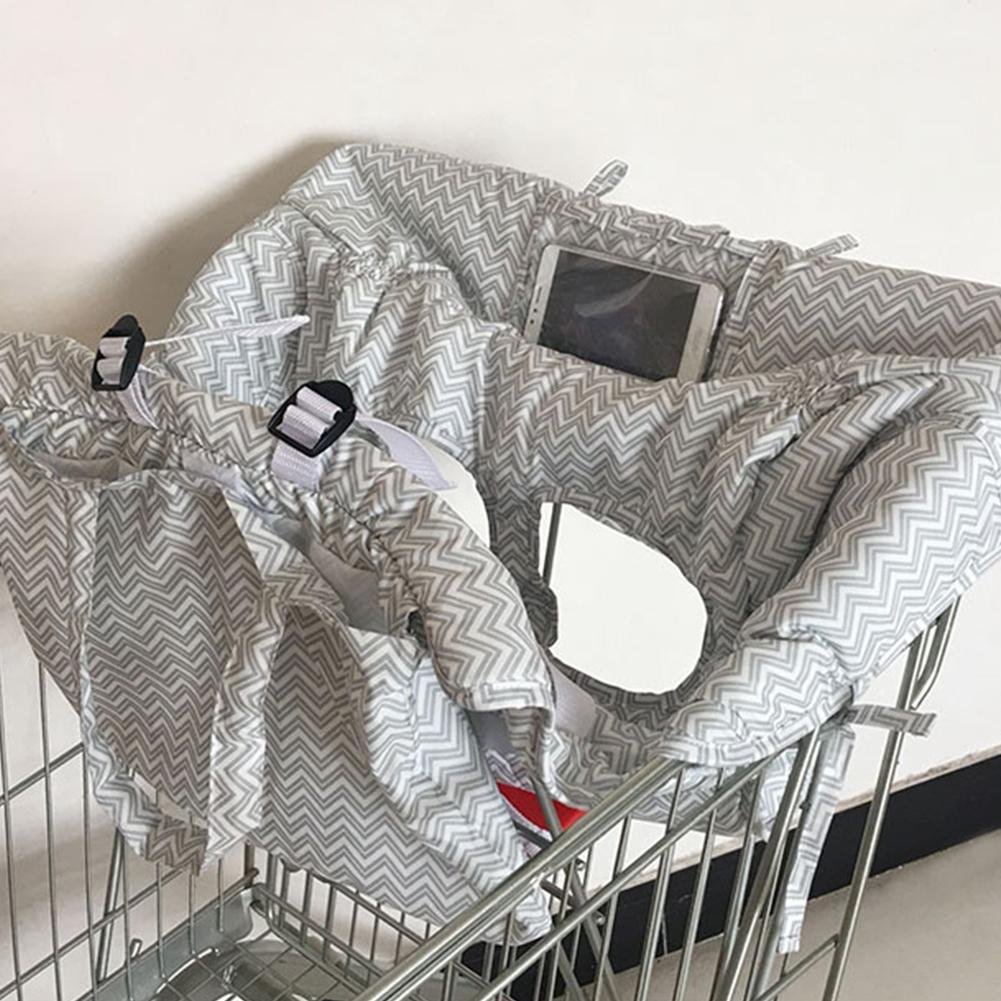 Protege Caddie Bebe Bébé Shopping Cart Couvrir Et Confortable Housse De Coussin Protection De L'enfance - Couverture De Chariot Protection De Voyage Sécurisée Pratique