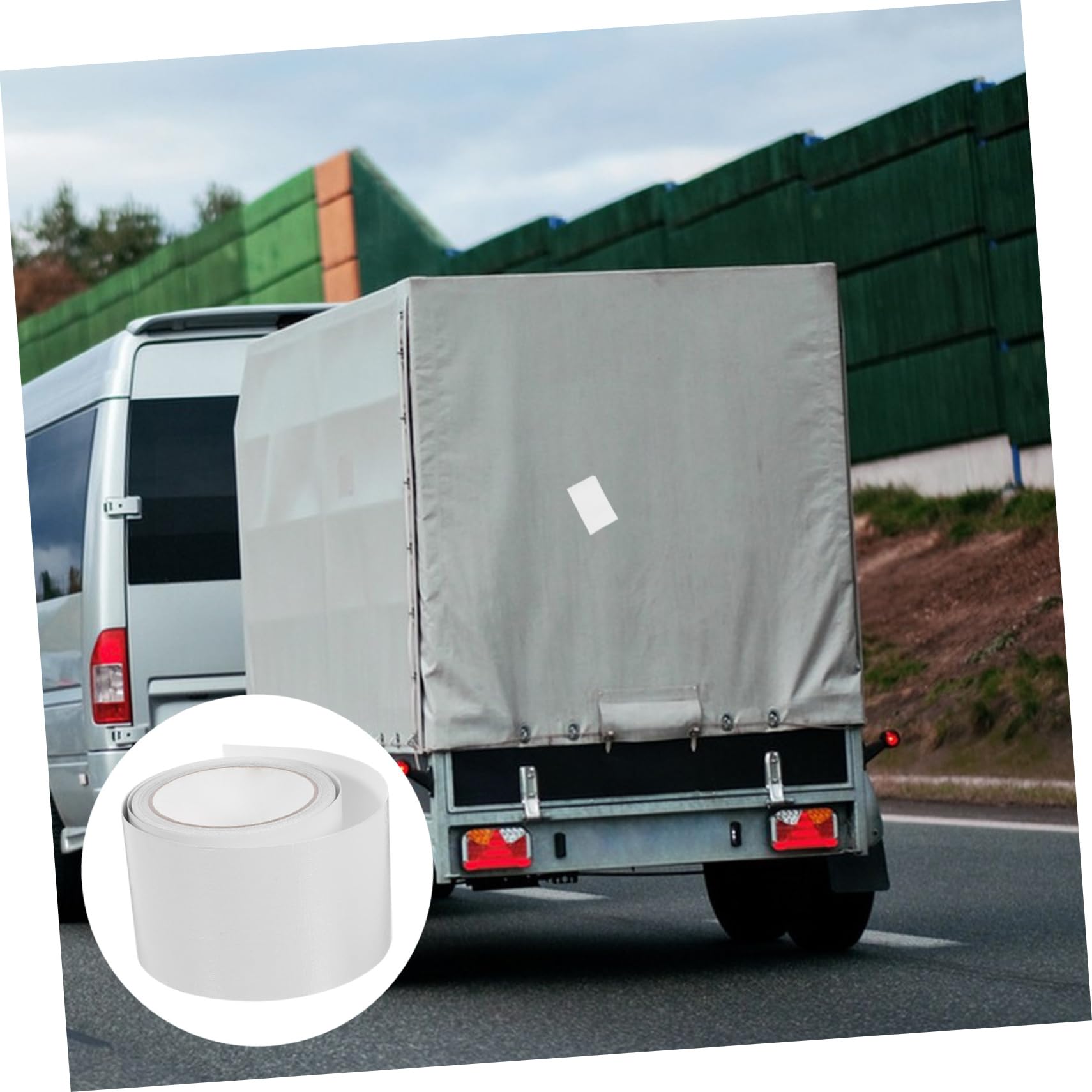 Mipcase 4 Rolki Wodoodporna Taśma Naprawcza Elektronika Taśma Wysokotemperaturowa Taśma Z Włókna Szklanego Taśma Montażowa Taśma Do Pakowania Taśma Do Płyt Kartonowo-Gipsowych Taśma