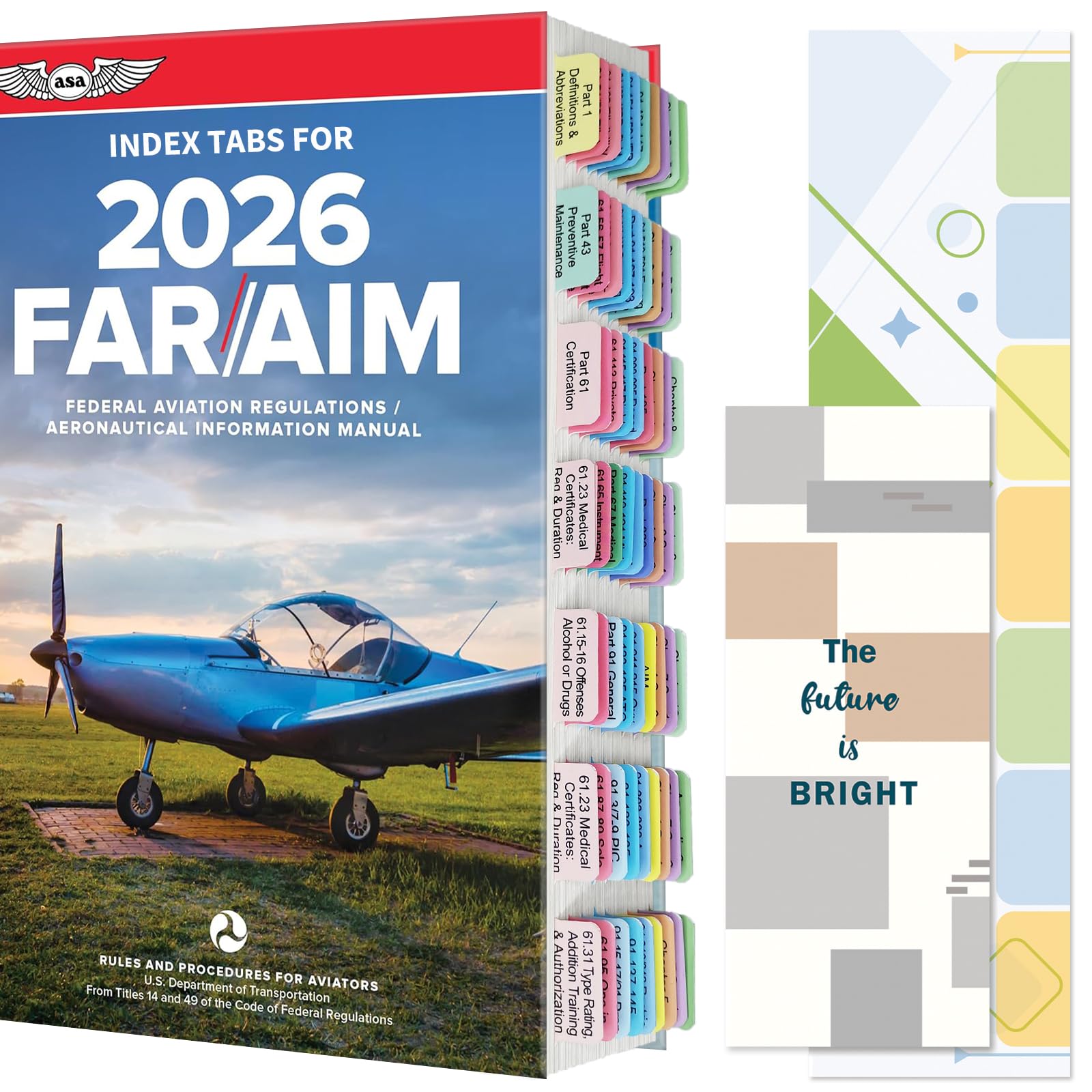 Amazon.com : FAR/AIM 2026 Index Tabs for Private Pilot (with No
