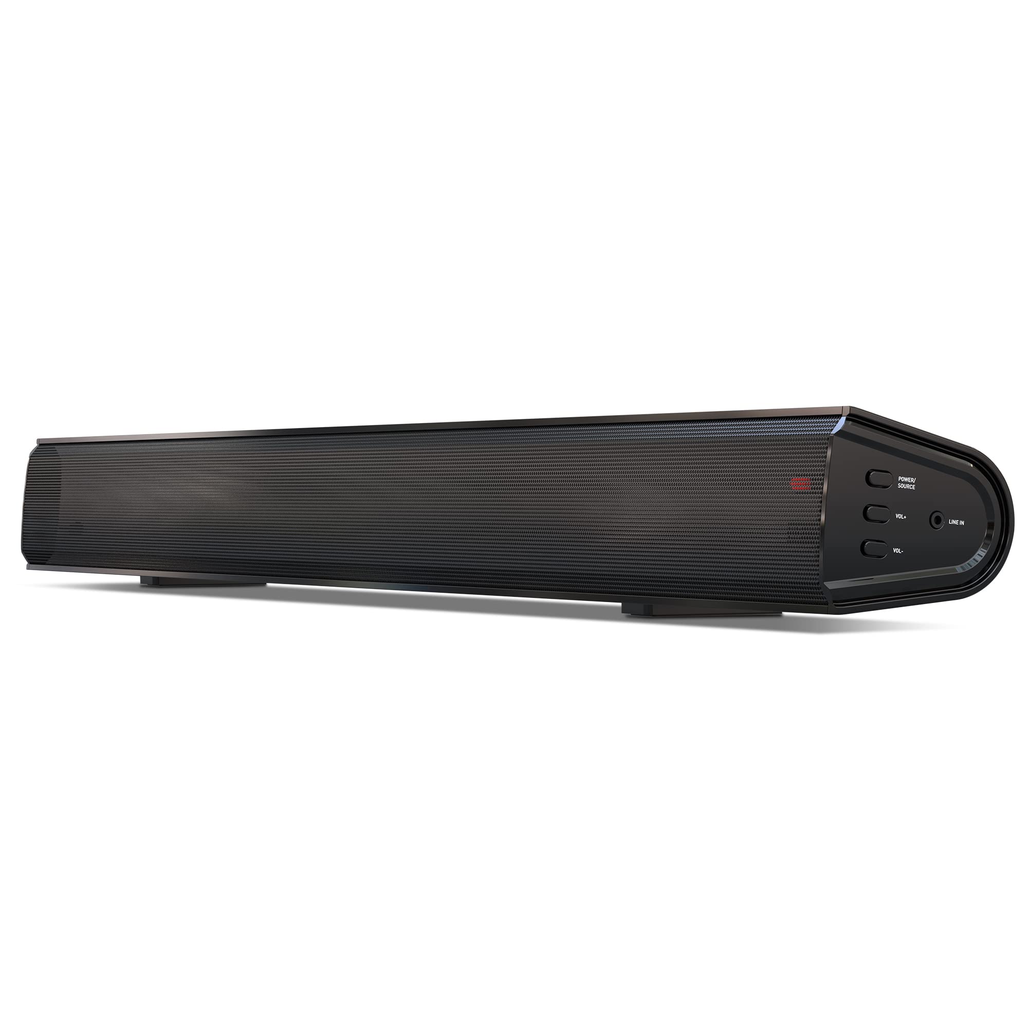 Cello YWS15M-DE TV soundbar 2 x 10 W + 20 W = 40 W kabel Bluetooth 12 V do telewizorów kempingowych, zasilacz czarny