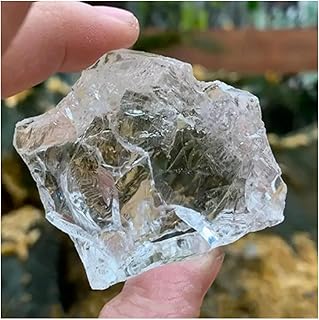 クリアクォーツクリスタル、砕石 原石石 ヒーリングロッククリスタル 自然 クリアクォーツオーナメント レイキ ポジティブプロテクション スピリチュアル瞑想 占いギフト 100G,7a,1CM