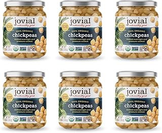 Jovial 100% Organic Chickpeas - No Saturated Fat, Gluten Free, Recyclabl...