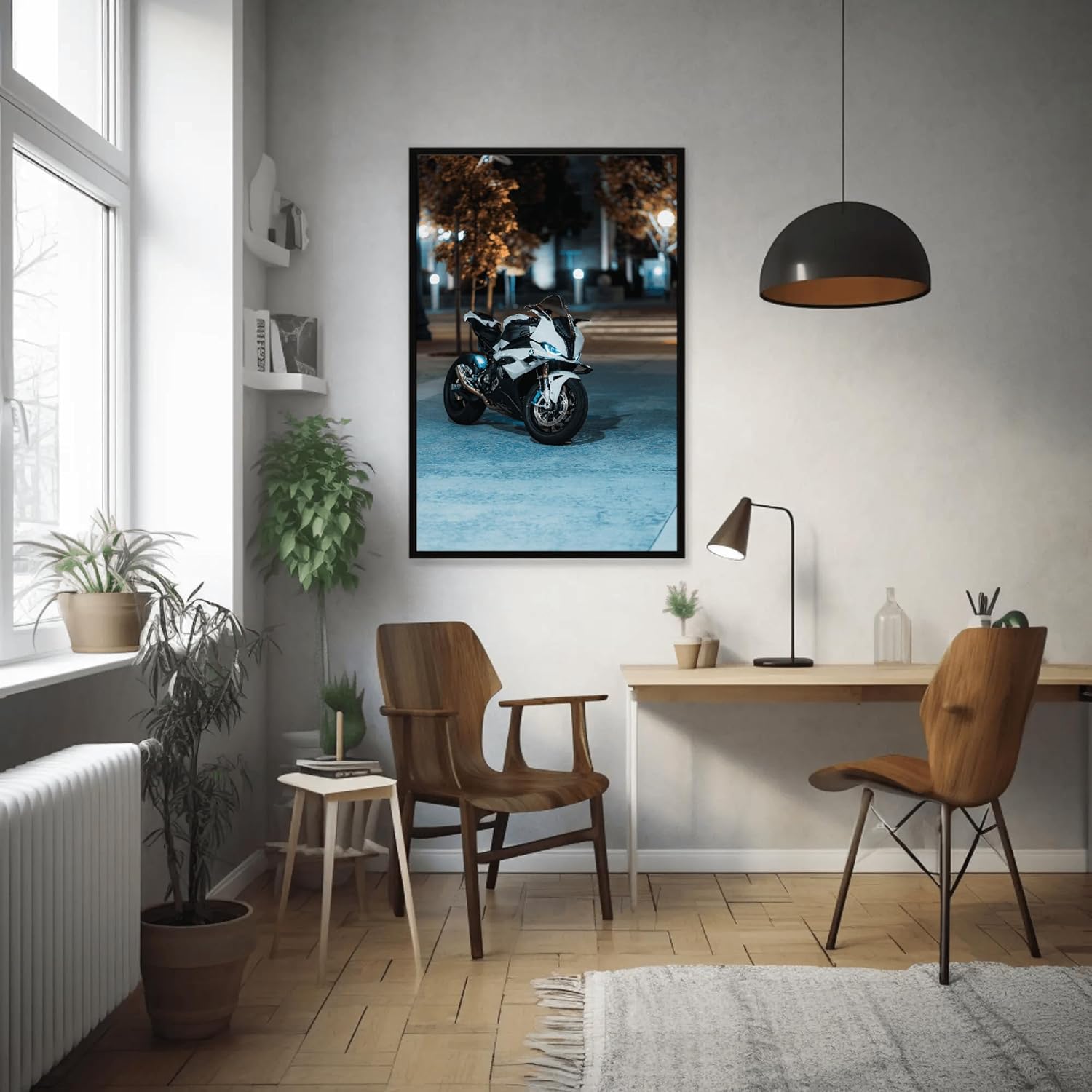 Throttle Designs. Superbike Poster 12×18 | S1000RR | Unframed Satin Poster | Dorm Room Wall Décor | Gaming Setup Print | Office Desk Art | Bedroom Wall Art | Garage Artwork Print