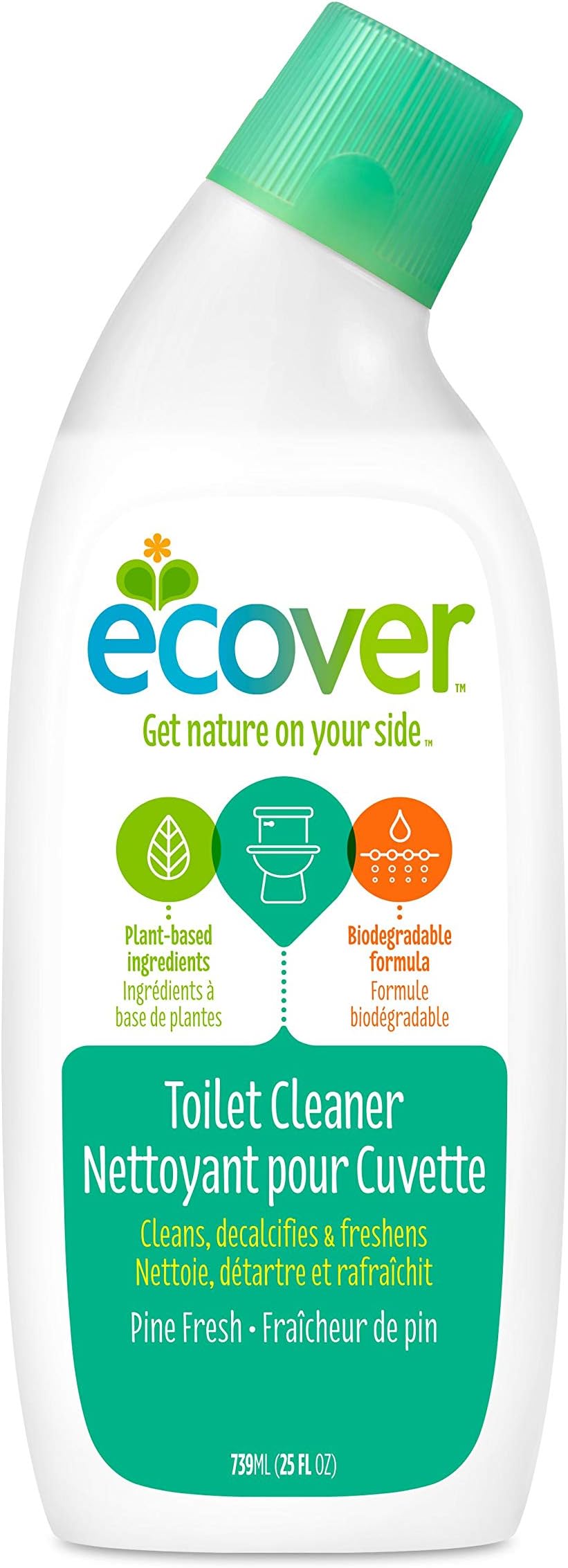 Ecover Toilet Bowl Cleaner Pine, 25 Fluid Ounce