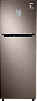 Samsung 253 L 2 Star Inverter Frost-Free Double Door Refrigerator (RT28T3722DX/HL, Luxe Brown, Convertible) Samsung 253 L 2 Star Inverter Frost-Free Double Door Refrigerator (RT28T3722DX/HL, Luxe Brown, Convertible)