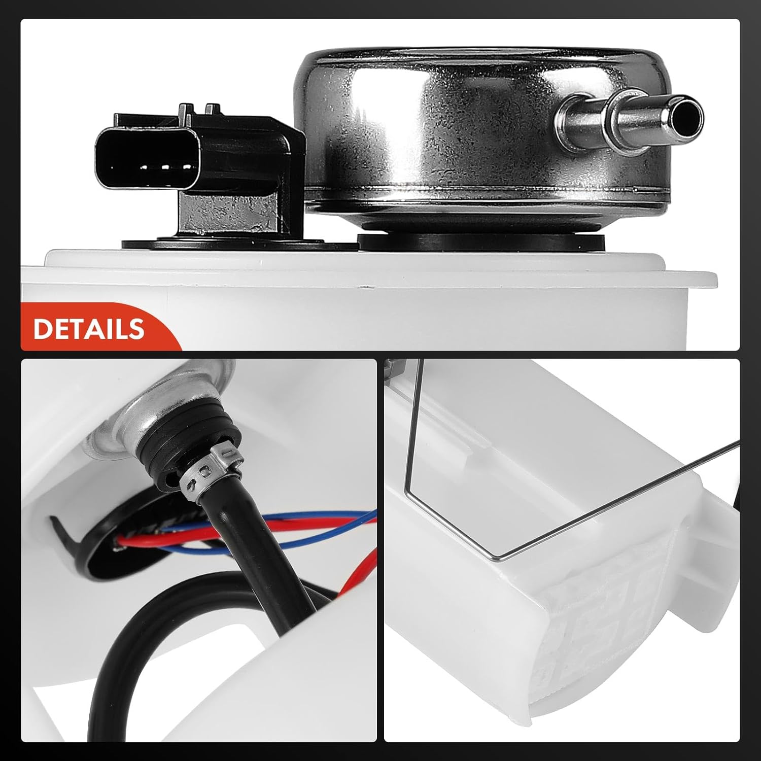 A-Premium Electric Fuel Pump Module Assembly with Sending Unit Compatible with Dodge Ram 1500 2500 3500 Van 1999-2002, B1500 B2500 B3500 1998, 3.9L 5.2L 5.9L Gas, 32 Gallon Tank
