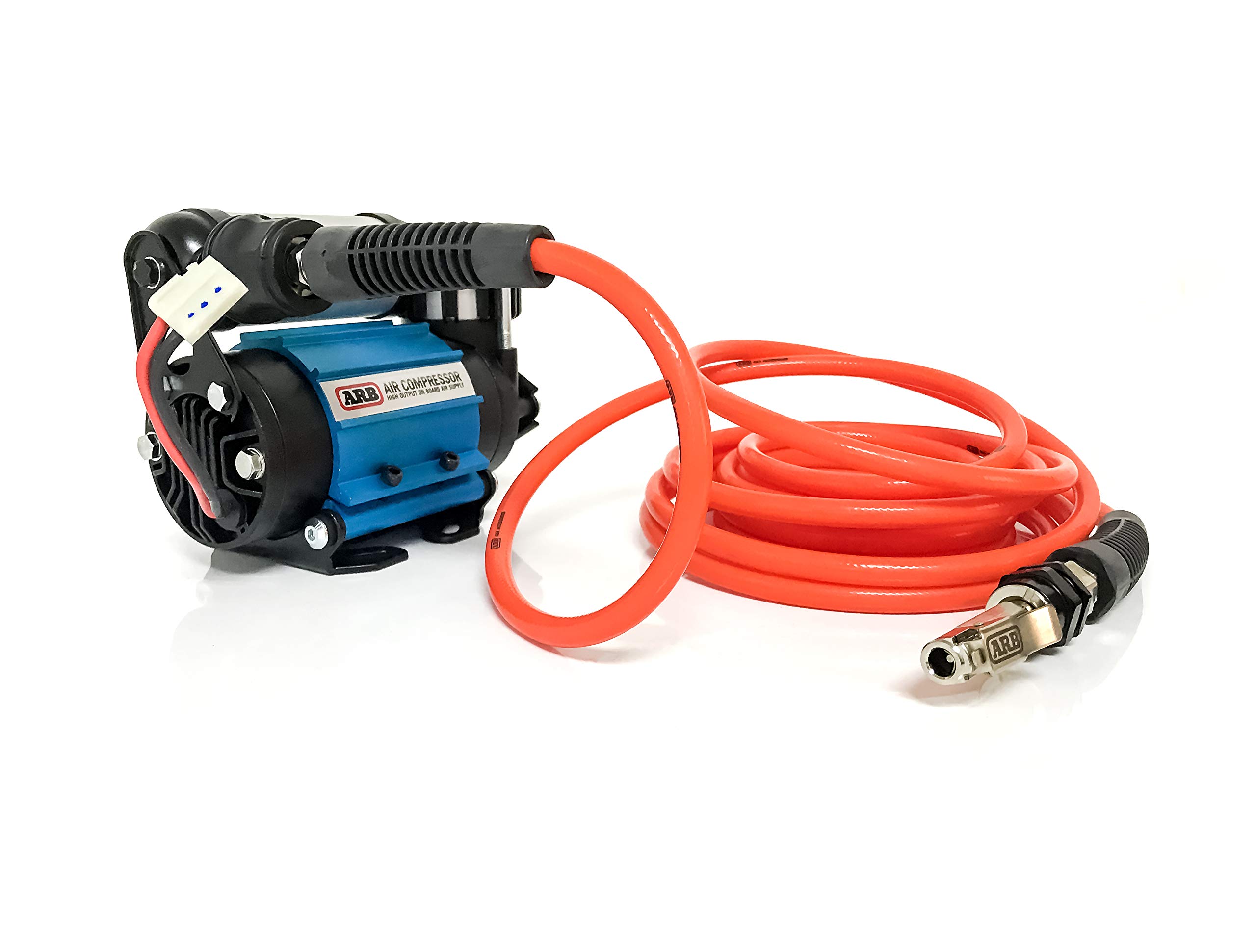 ARB Inflation Kit Air Compressor and Orange Air Hose Pump Up Kit with
