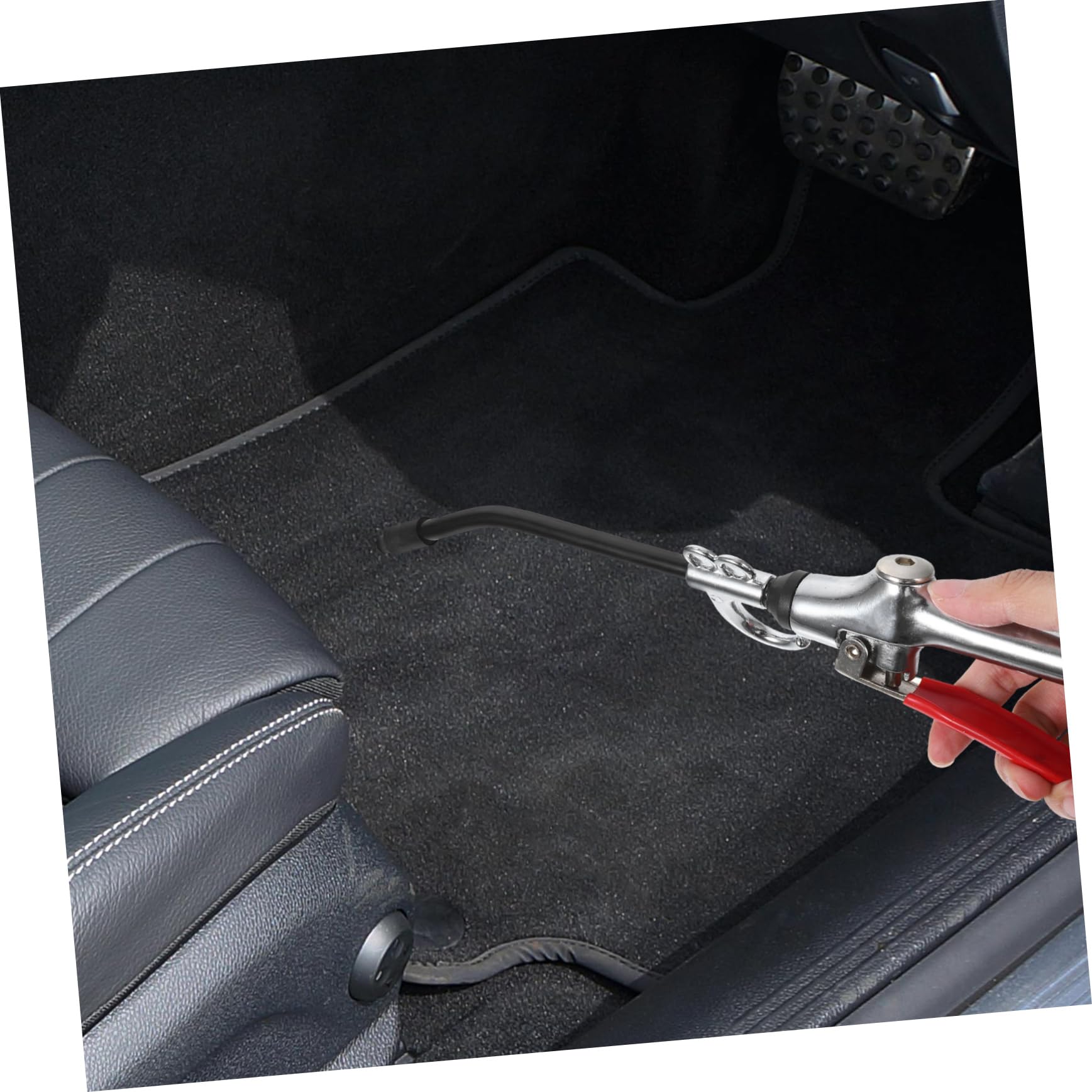 Mikinona High- Blower Tool Air Compressor Attachment Cleaning for Car Interiors Comfortable Valve Powerful Airflow for Thorough Cleaning