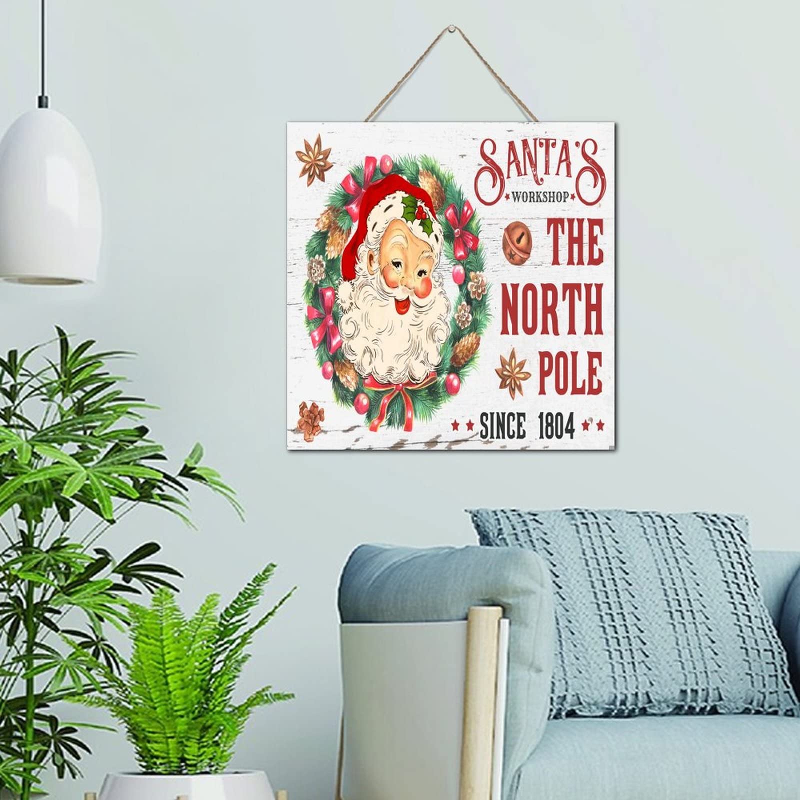 Décoration murale en bois avec dictons pour créer une ambiance chaleureuse au salon et au bureau