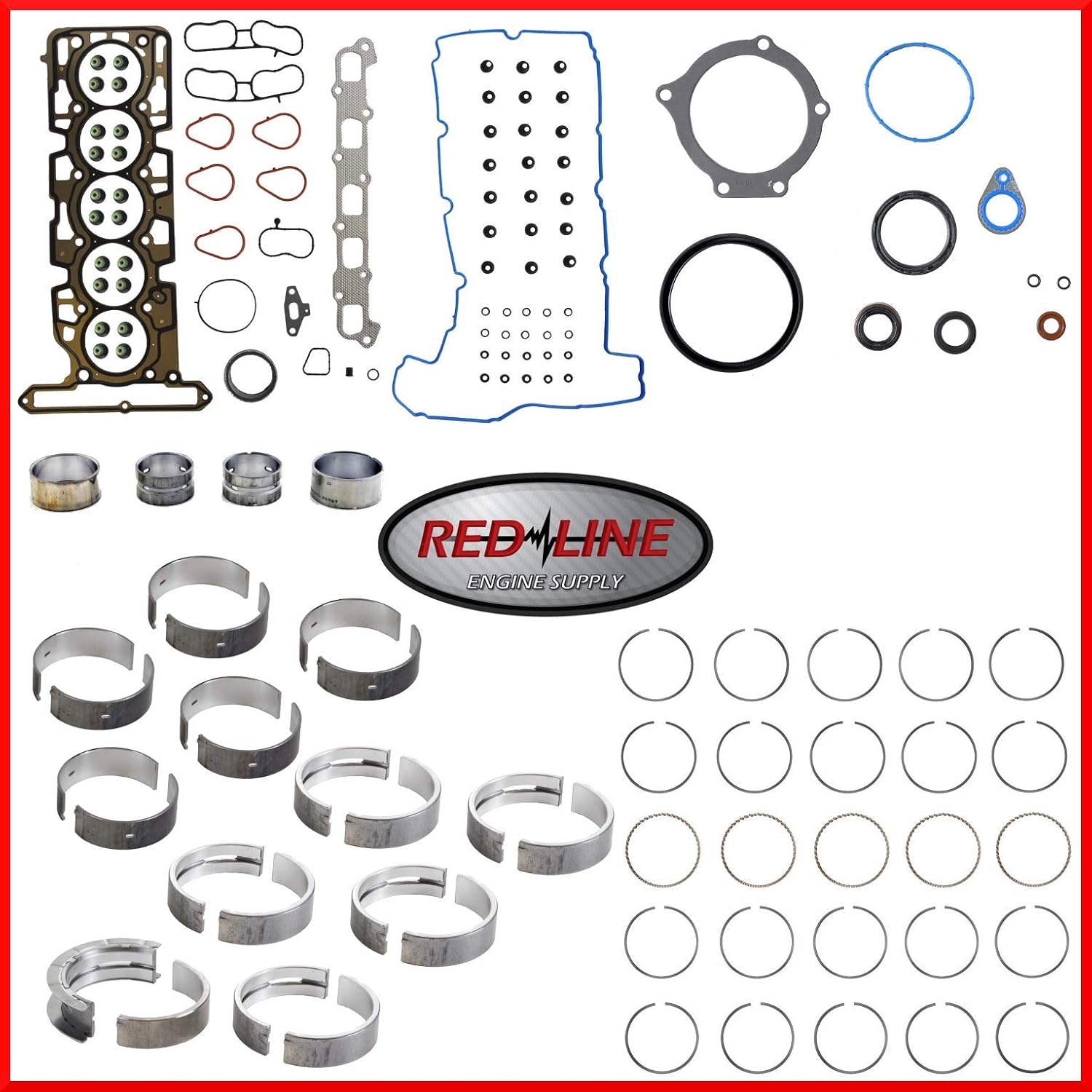 Engine Re-Ring Kit FITS: 2007-2012 GMC Chevrolet Hummer Colorado Canyon 3.7L 223 DOHC L5 20V VIN"E"