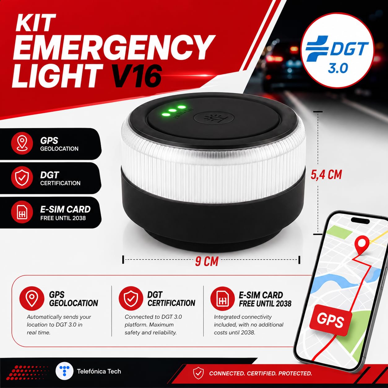 MAGIC SELECT Feu d'urgence V16