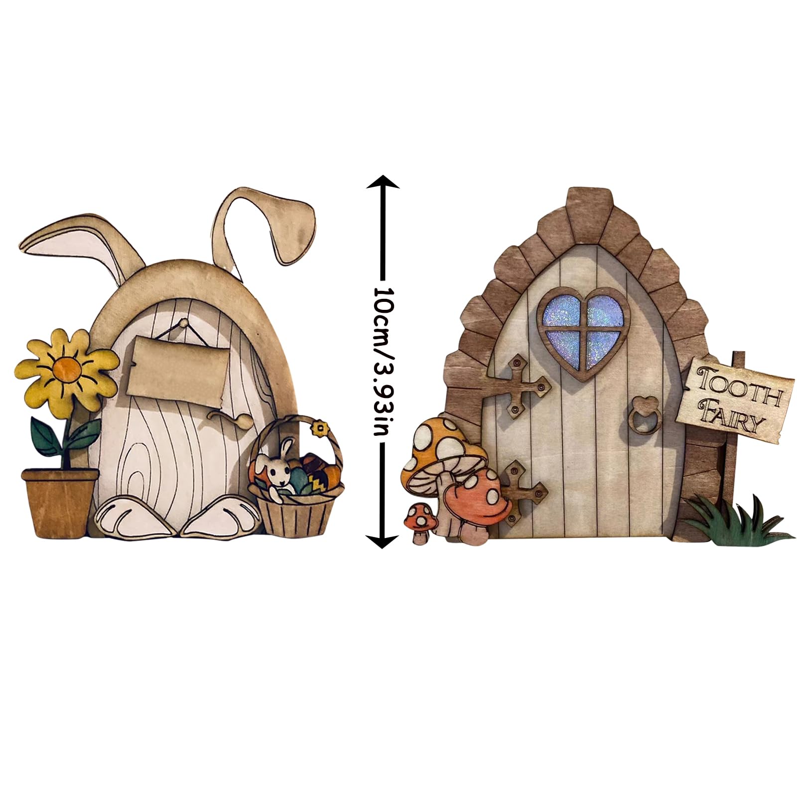 Kit creativo - Porta delle fate magiche da decorare : Les Ateliers