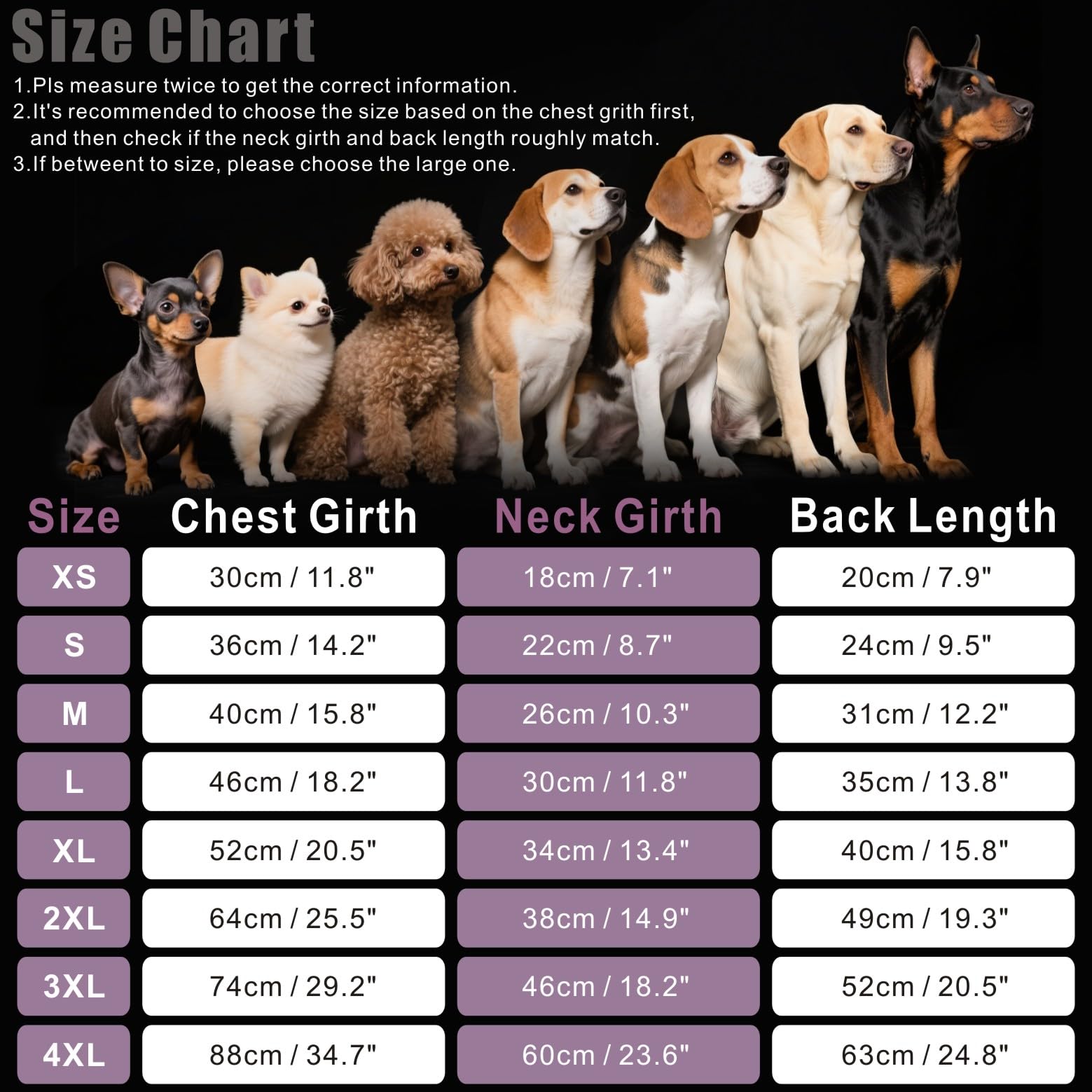 Felpe per Cani Maglioni cani Maglione per Animali Domestici Felpe con cappuccio Abbigliamenti per cani caldi Cappotti e giubbotti per cani piccoli e medi XS-4XL (Violetta, S)