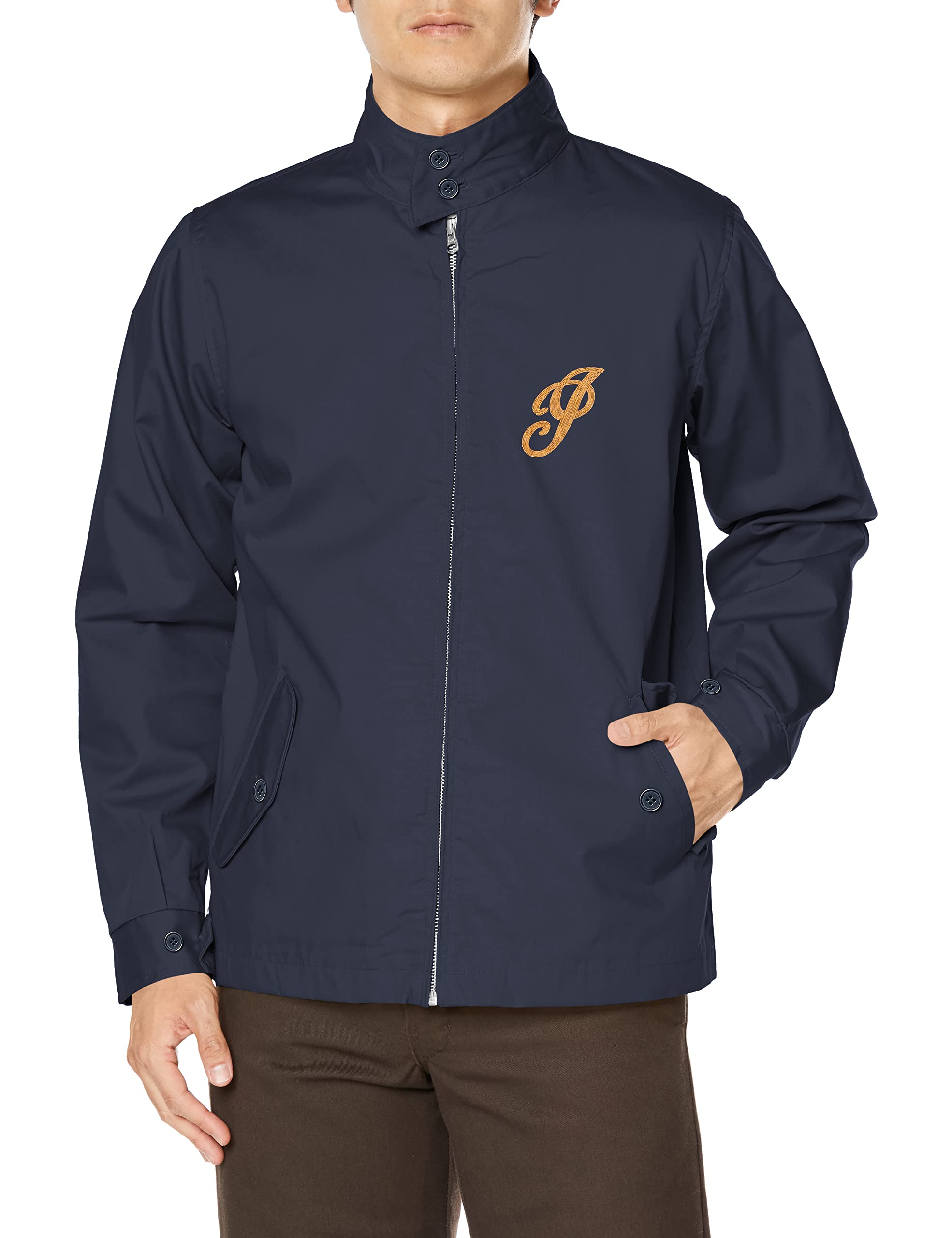 Amazon | [インディアン] スウィングトップ チェーン刺繍風 ラバー