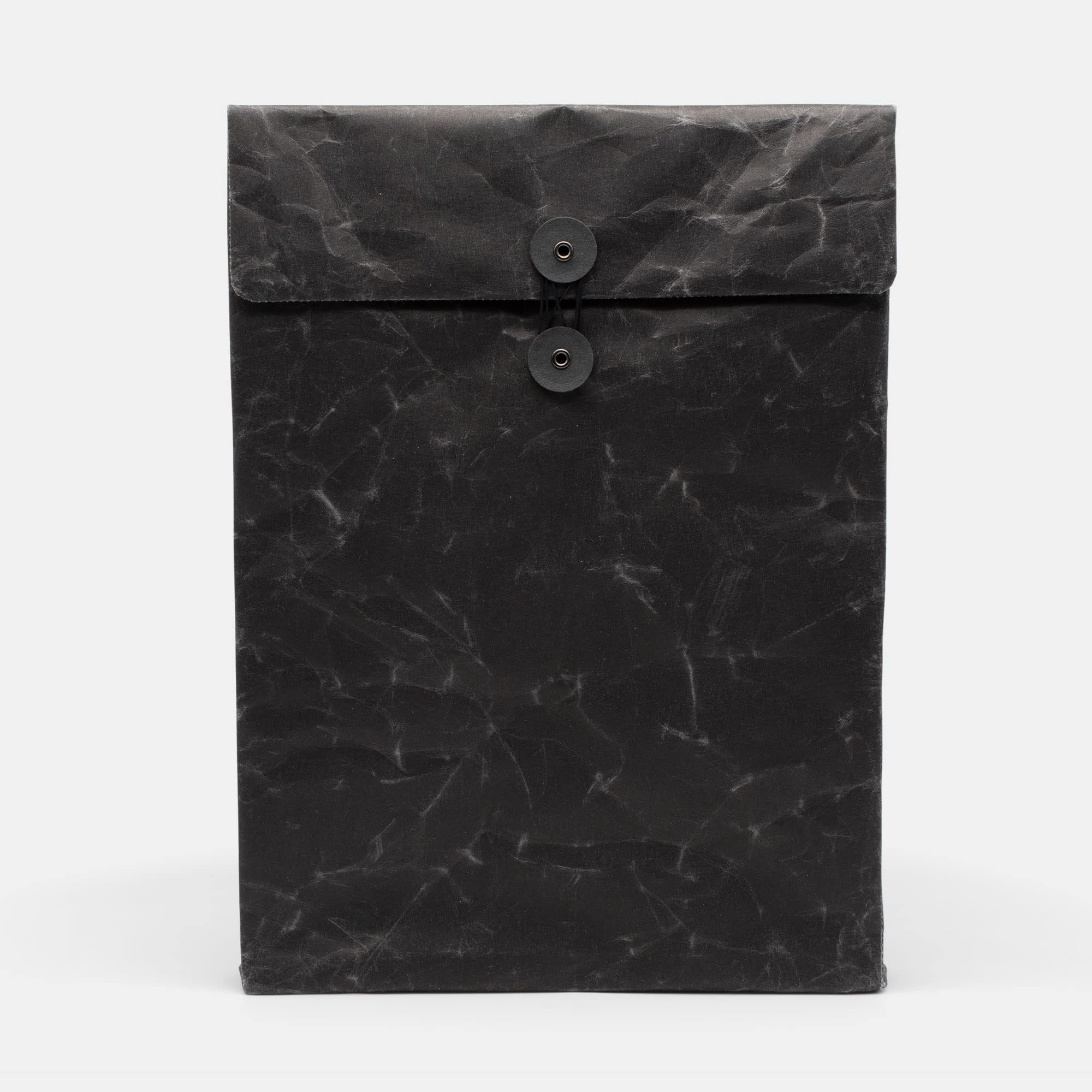 Sac d'embrayage SIWA Japonais Naoron noir pochette enveloppe boutons de tringle pour tablette