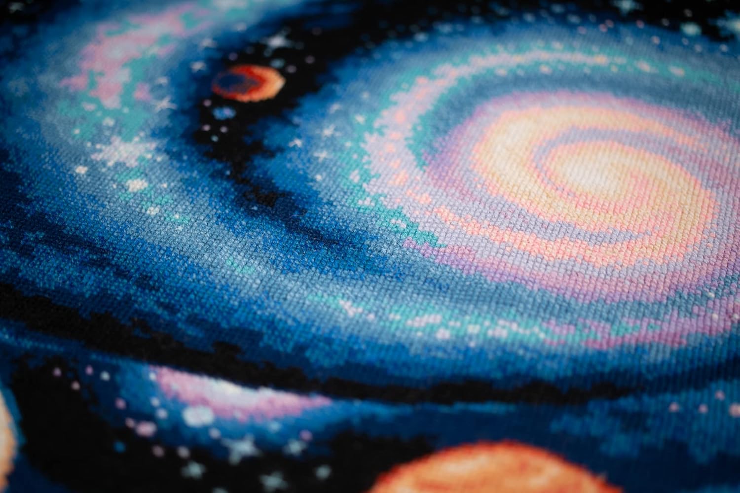 RIOLIS - Other Worlds 2039, Cross Stitch Kits 15¾" x 15¾", Cross Stitch Kits for Beginners & Advanced, Crossstitching Kit Adult, Embroidery Counted Stitching Kit