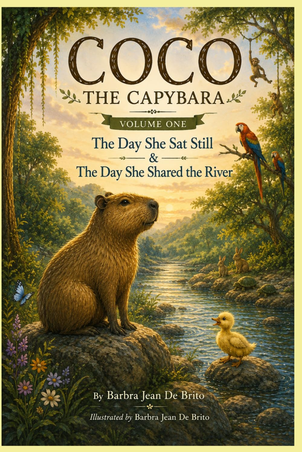 Coco the Capybara: Volume One: The Day She Sat Still and The Day She Shared the River